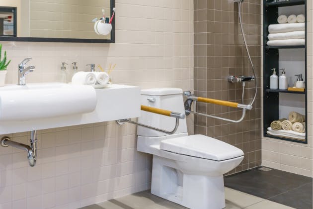 disabled bathrooms ludlow